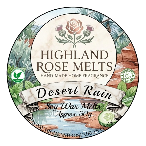 Desert Rain Wax Melt Pot