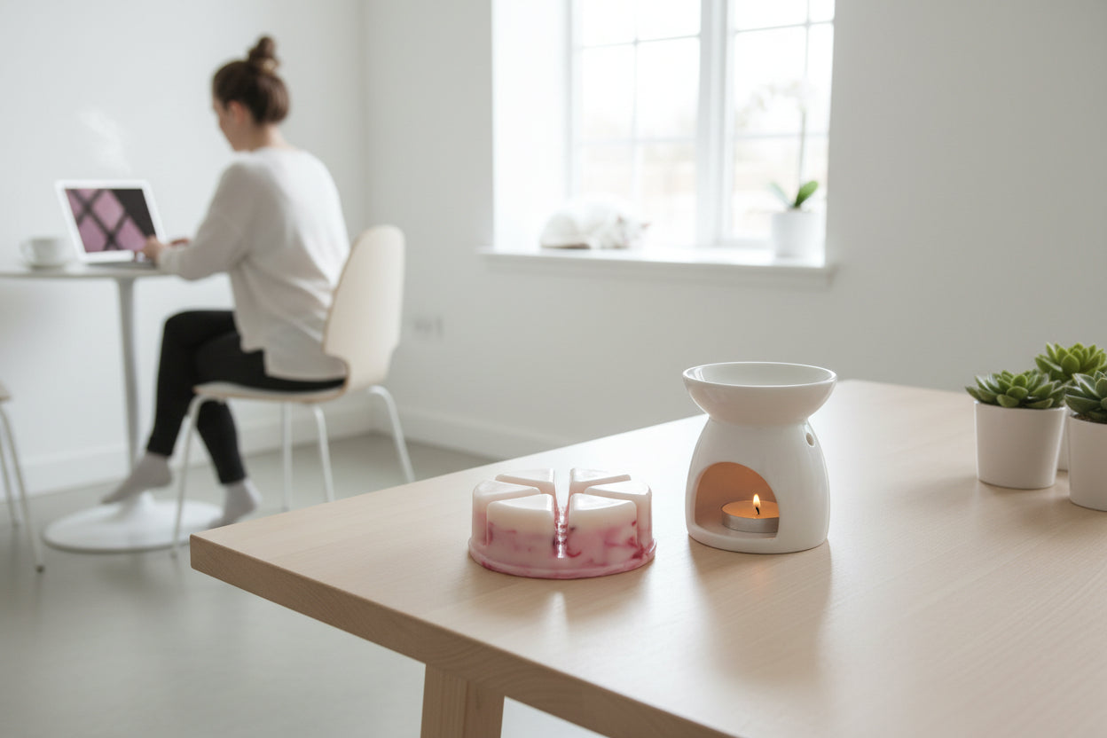 Rose Wonderland Wax Melt Pot