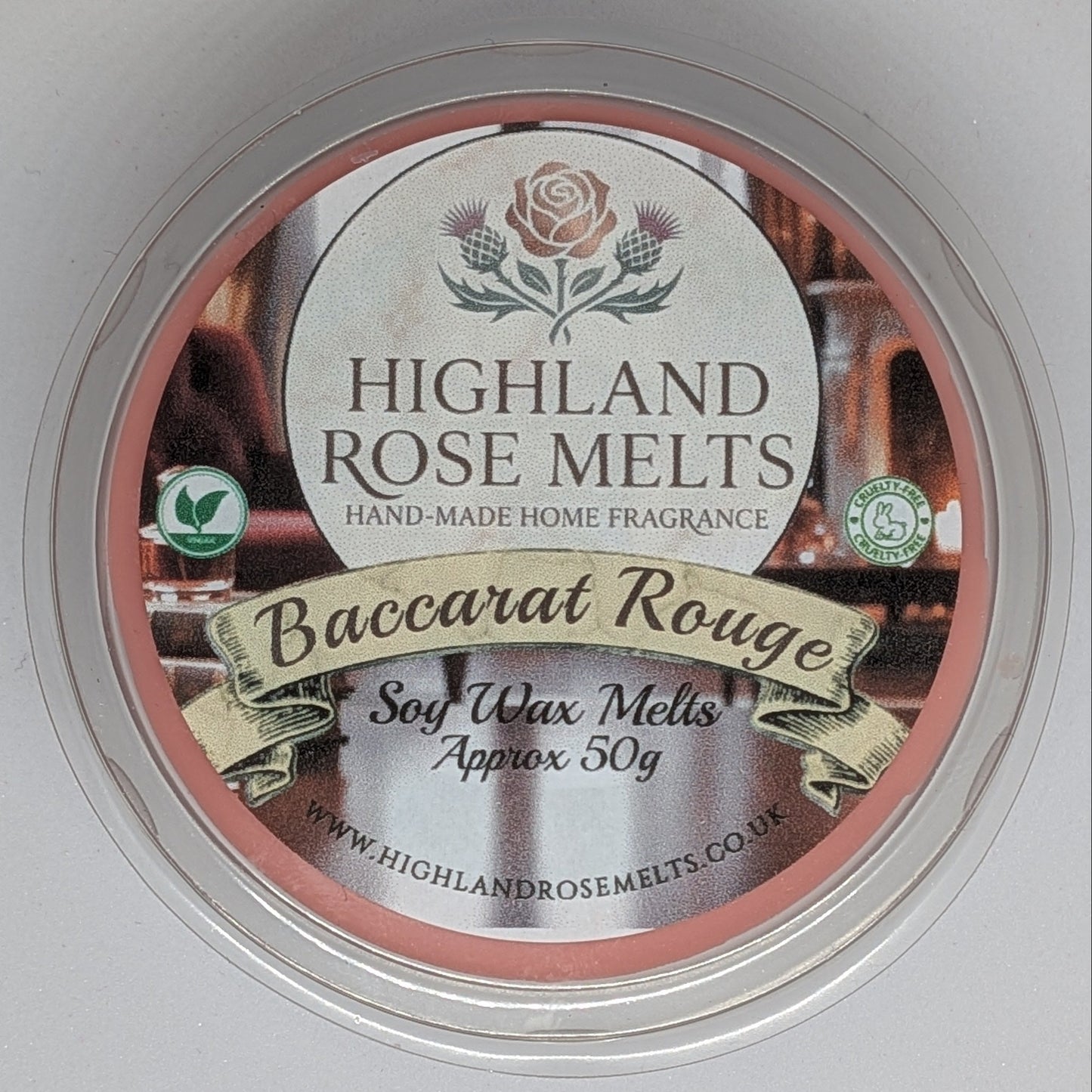 Baccarat Rouge Wax Melt Pot