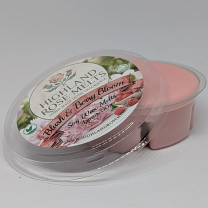 Blush and Berry Bloom Wax Melt Pot