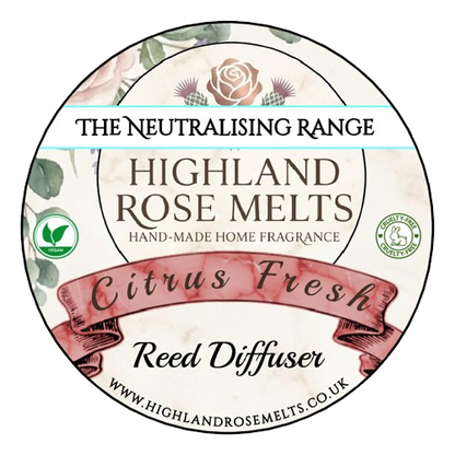 Citrus Fresh Reed Diffuser Neutralising Range