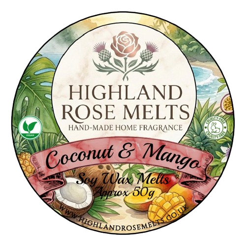 Coconut Mango Wax Melt Pot