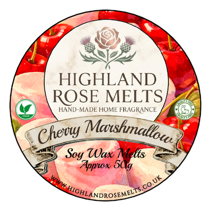 Cherry Marshmallow Wax Melt Pot