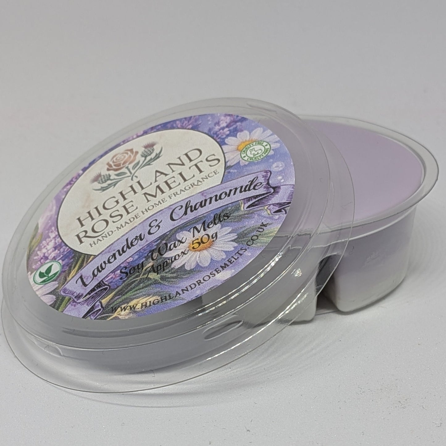 Lavender and Chamomile Wax Melt Pot