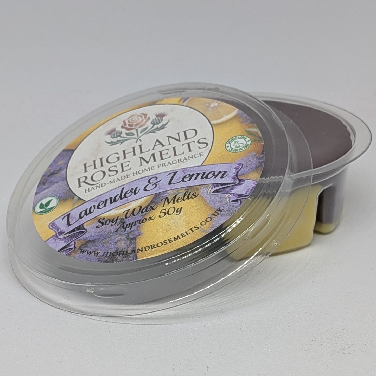 Lavender and Lemon Wax Melt Pot