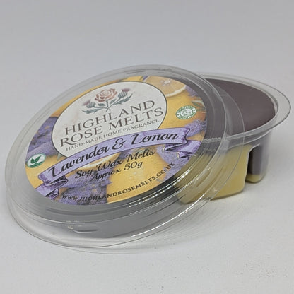 Lavender and Lemon Wax Melt Pot
