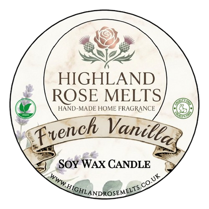 French Vanilla | 220g Hand-Poured Soy Candle