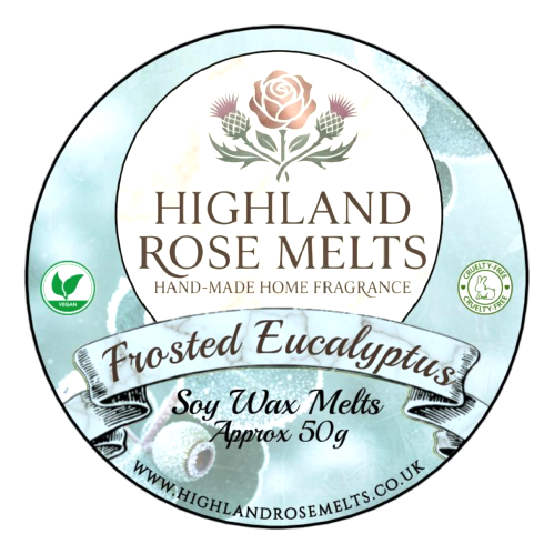 Frosted Eucalyptus Wax Melt Pot