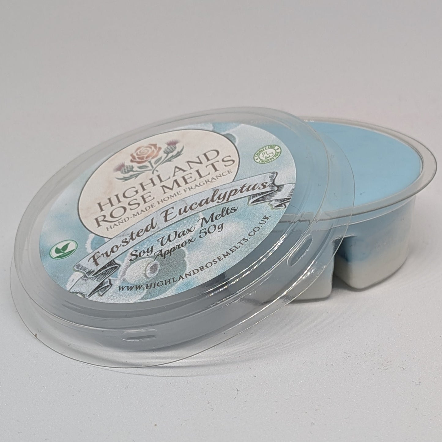 Frosted Eucalyptus Wax Melt Pot