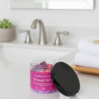 Raspberry Crème Shower Whip