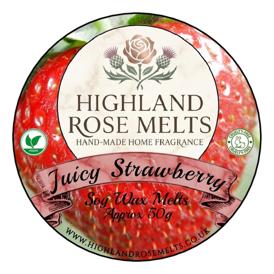 Juicy Strawberry Wax Melt Pot