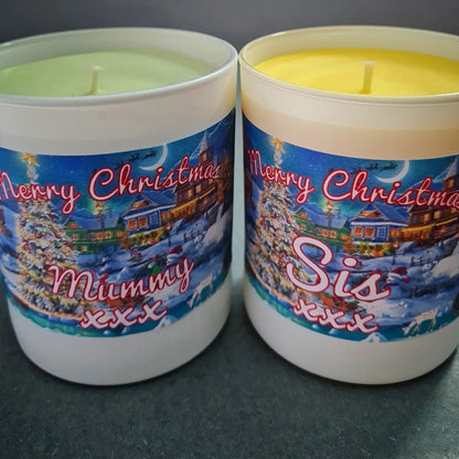 PERSONALISED CANDLES - HIGHLAND ROSE MELTS
