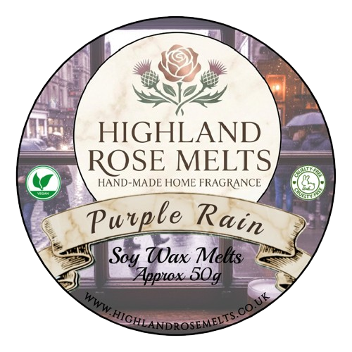 Purple Rain Wax Melt Pot