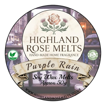 Purple Rain Wax Melt Pot