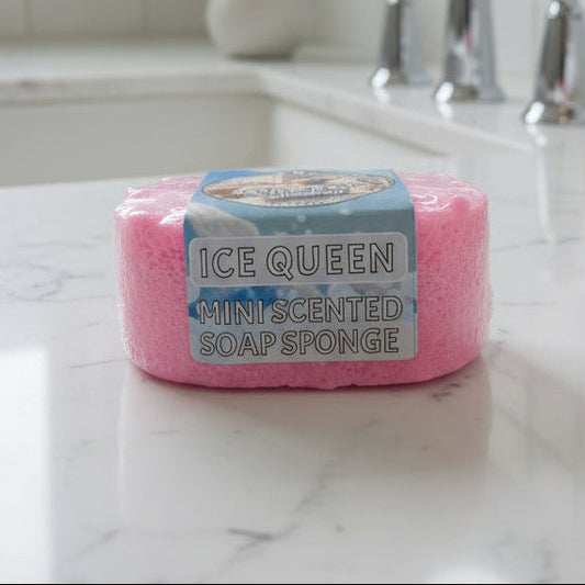 Ice Queen Exfoliating Mini Soap Sponge
