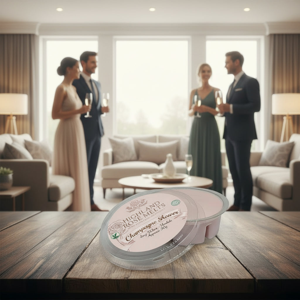 Champagne Shower Wax Melt Pot