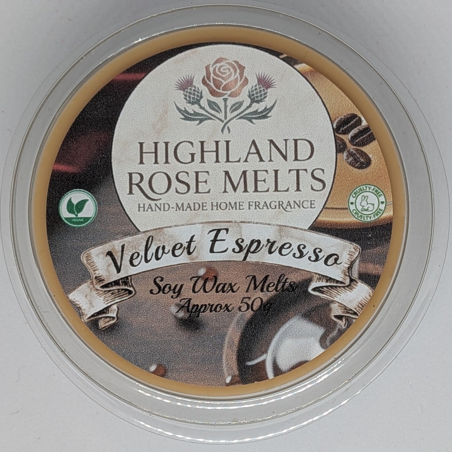 Velvet Espresso Wax Melt Pot