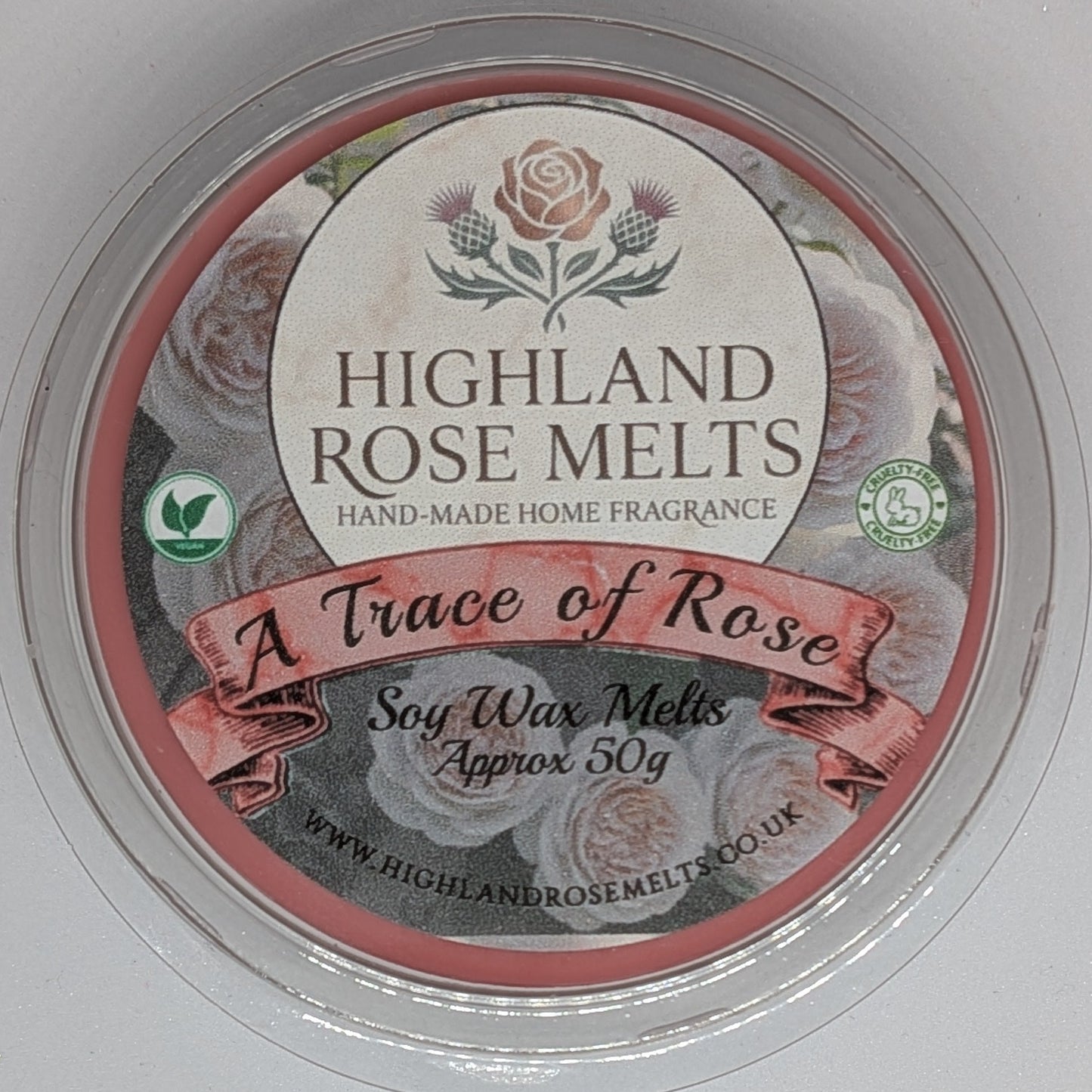 A Trace Of Rose Wax Melt Pot
