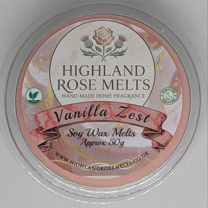 Vanilla Zest Wax Melt Pot
