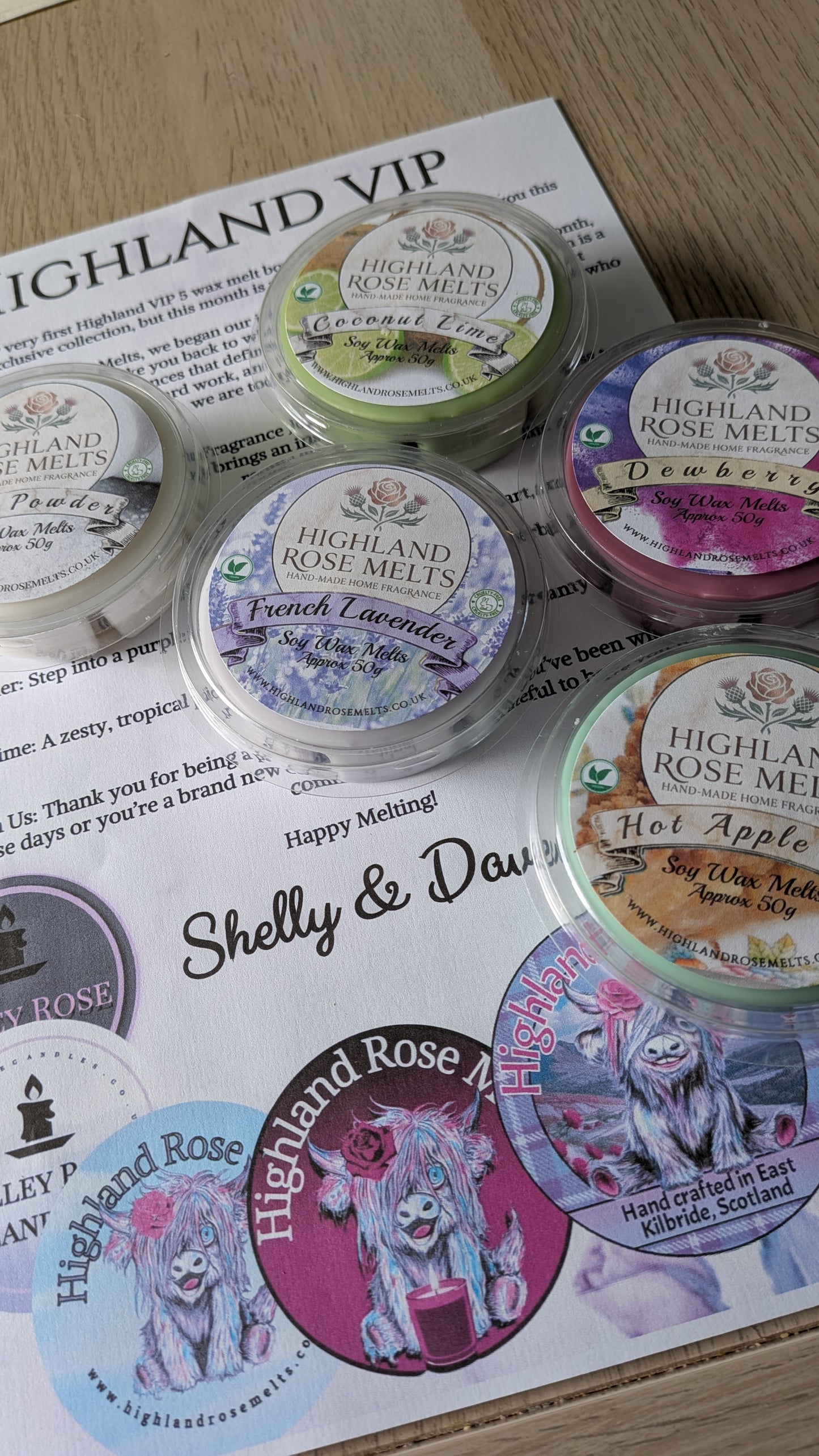 Highland VIP Wax Melts