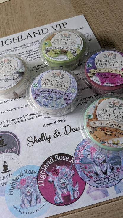 Highland VIP Wax Melts