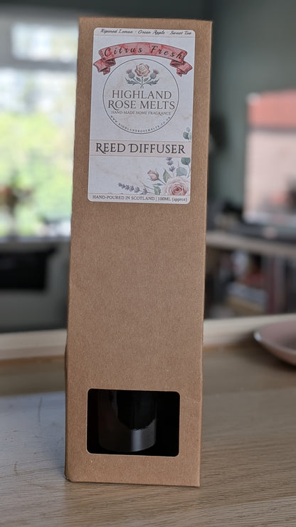 Citrus Fresh Reed Diffuser Neutralising Range
