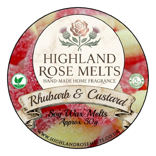 Rhubarb and Custard Wax Melt Pot