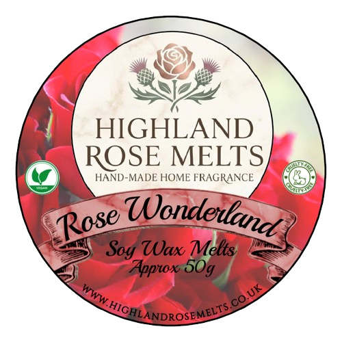Rose Wonderland Wax Melt Pot