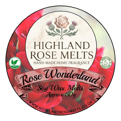 Rose Wonderland Wax Melt Pot