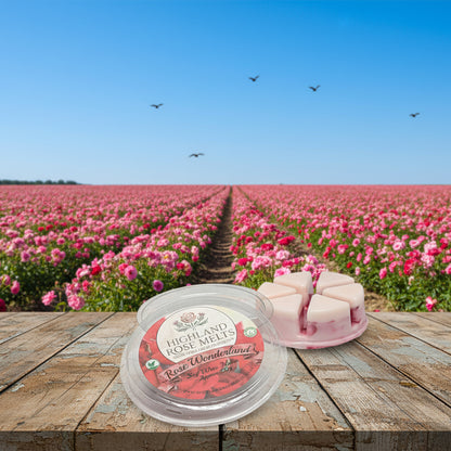 Rose Wonderland Wax Melt Pot