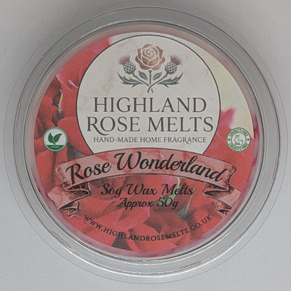 Rose Wonderland Wax Melt Pot