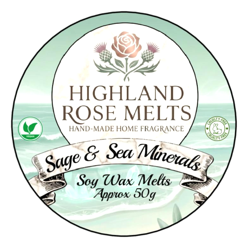 Sage and Sea Minerals Wax Melt Pot