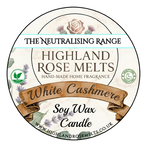 White Cashmere | Neutralising Range 220g Hand-Poured Soy Candle