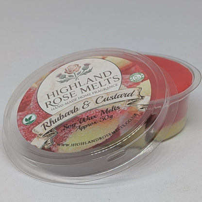 Rhubarb and Custard Wax Melt Pot