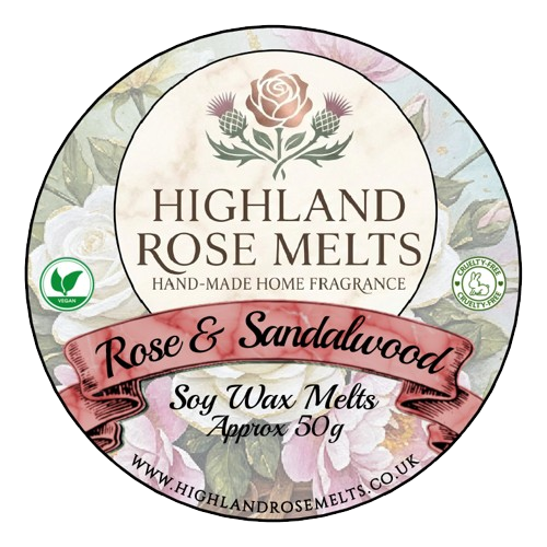 Rose and Sandalwood Wax Melt Pot