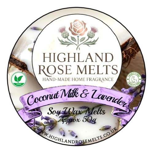 Coconut Milk & Lavender Wax Melt Pot